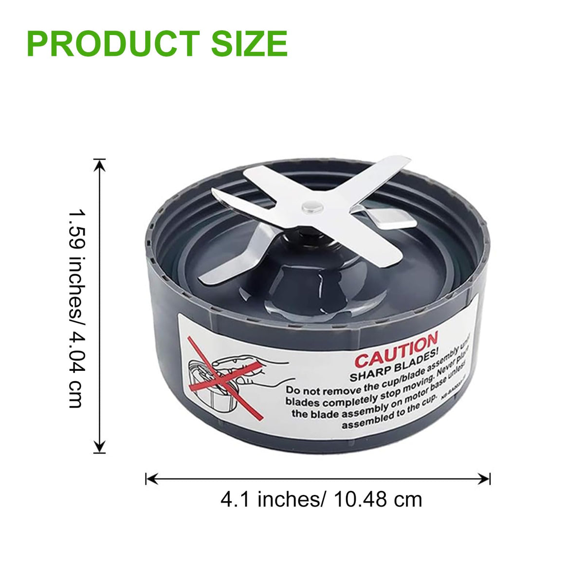 Feilifan silicone gasket preinstalled on blade for tight seal and leak resistance