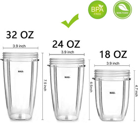 Feilifan maximum fill guidance to prevent spills during blending.