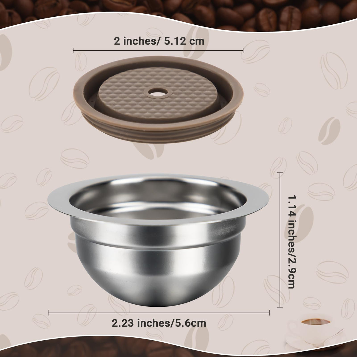 Feilifan Vertuo capsule supports 80 ml brew for versatile cup sizes.