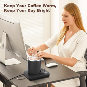 Felibeaco desk warmer featuring auto shut-off for safe, worry-free operation