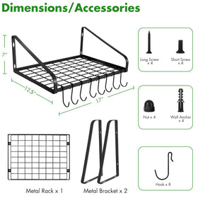 Felibeaco multipurpose organizer rack displaying versatile storage options.
