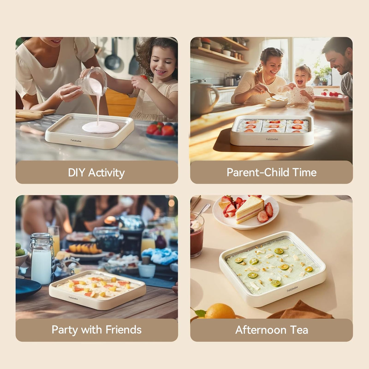 Felizbebe family-activity-dessert-time promotes cozy DIY moments