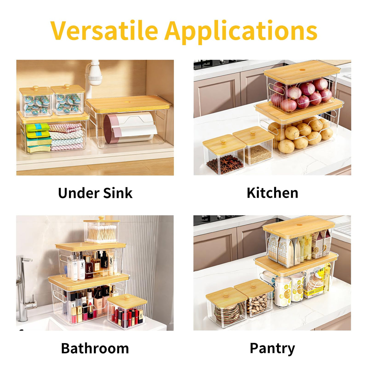 FELIZHOUSE ideal for kitchens, pantries, laundry rooms, and bathrooms.