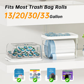 FELIZHOUSE top tray keeps sponges and brushes within reach.