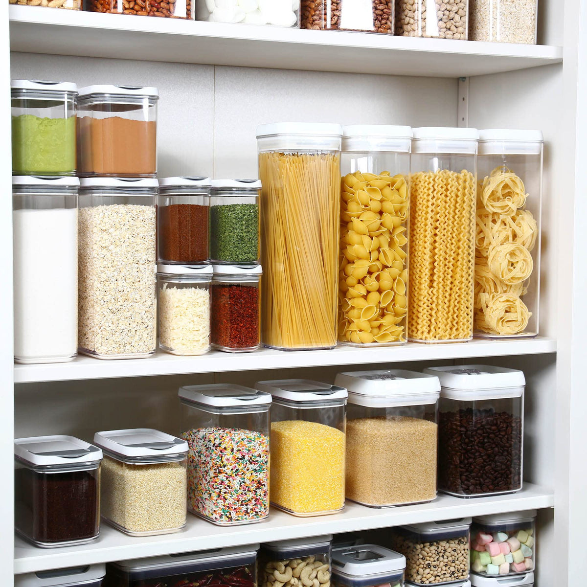 Felli Flip-Tite Tall clear acrylic cube showcases contents at a glance