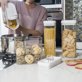 Felli Flip-Tite Tall one-point-one-quart capacity suits pantry staples