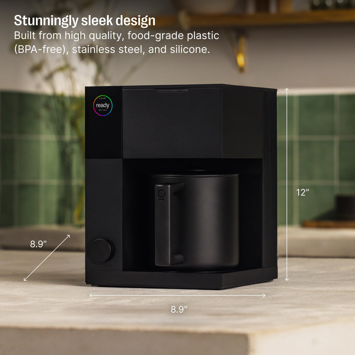 Fellow Aiden bloom cycle enhances extraction for richer taste.