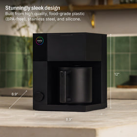Fellow Aiden bloom cycle enhances extraction for richer taste.