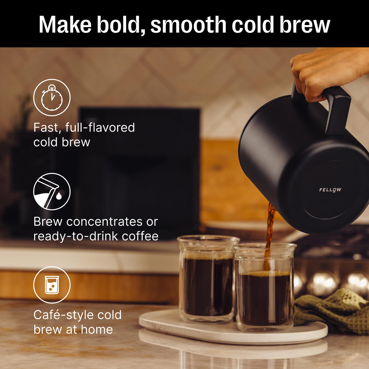 Fellow Aiden silicone seal protects cabinets from steam