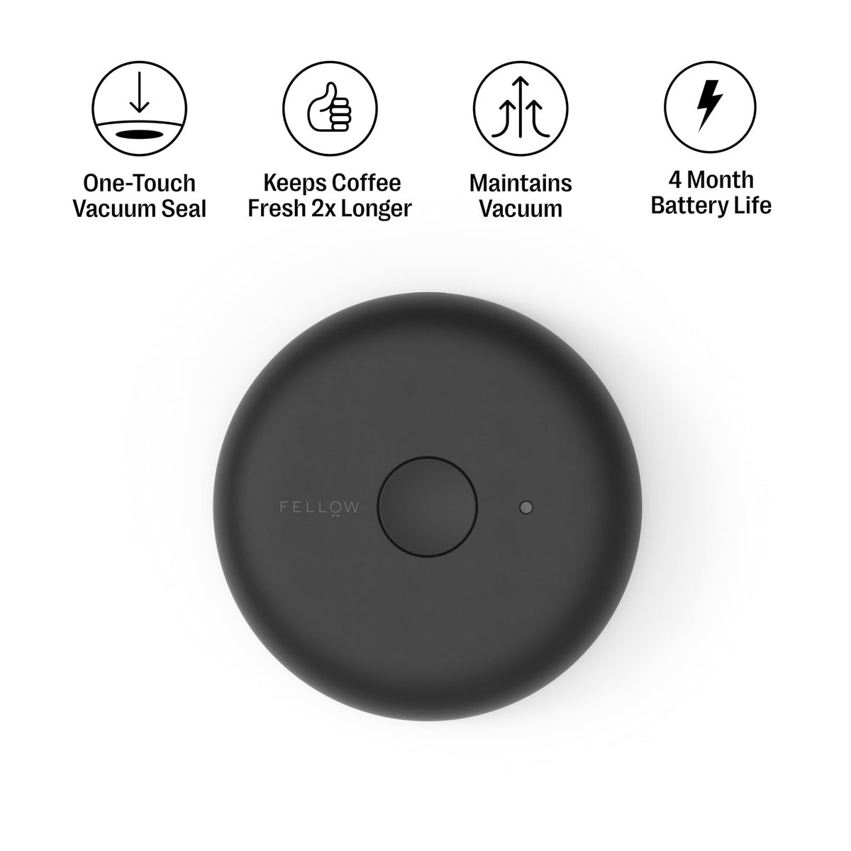 Fellow Atmos twist-seal lid demonstrating air-tight action.
