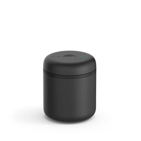 Fellow Atmos vacuum canister 0.7L with airtight seal for coffee storage.