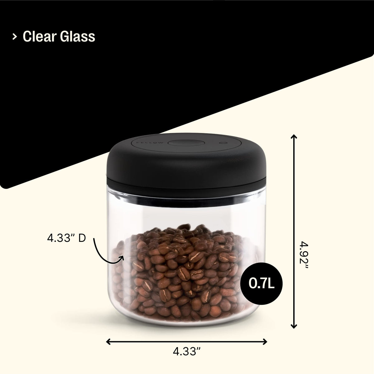 Fellow Atmos canister seal blocks moisture and odors