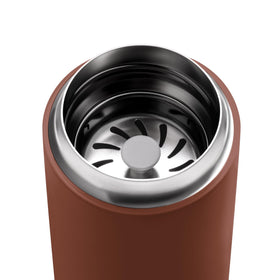 Fellow Carter Move vacuum insulation maintains hot or cold temperatures for hours.