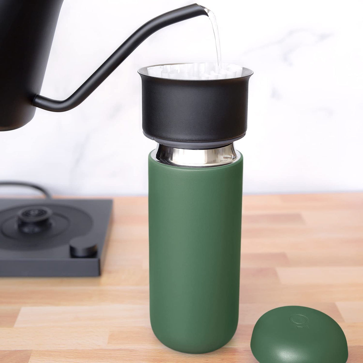 Fellow Carter Move mug is easy to clean with ceramic interior