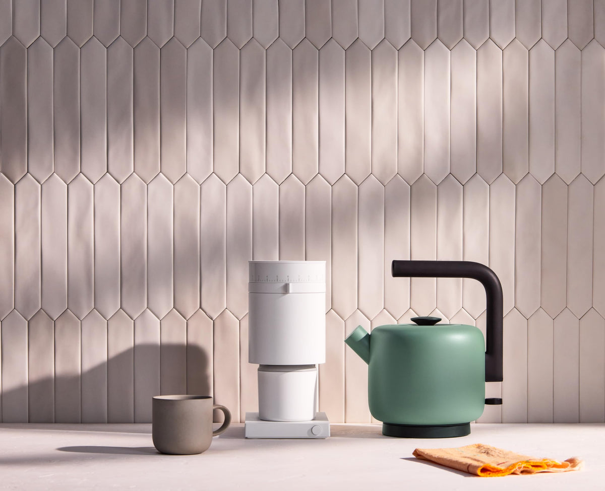 Fellow Clyde Electric Kettle cord wrap keeps countertop tidy