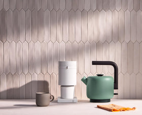 Fellow Clyde Electric Kettle cord wrap keeps countertop tidy