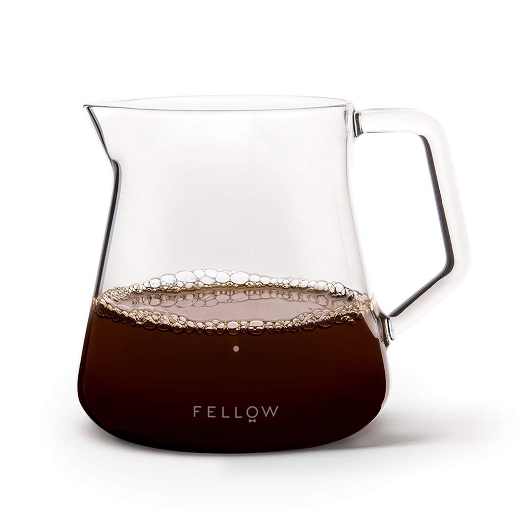 Fellow Mighty Small Glass Carafe for fresh pour-over coffee at home