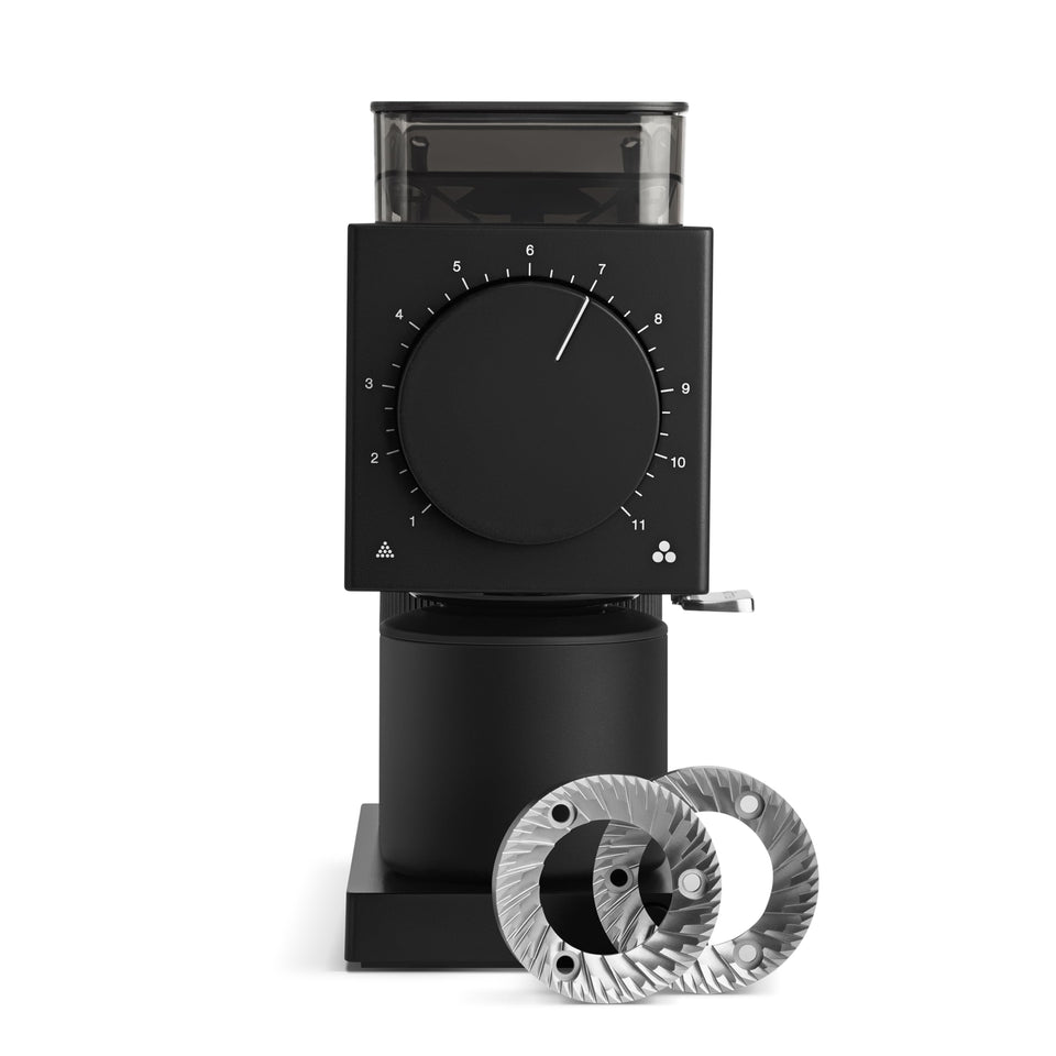 Fellow Ode Gen 2 64mm flat burr grinder for pour-over with precise grind control