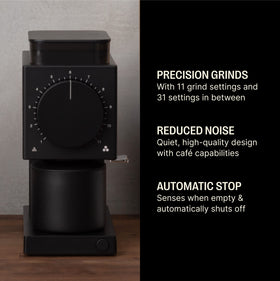 Fellow Ode Gen 2 quiet grind mechanism reduces morning noise
