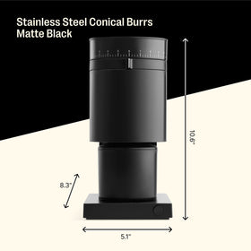 Fellow Opus grinder French press compatible grind, smooth and full-bodied