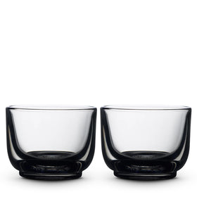 Fellow Pirch cortado glass 4.5oz in hand for a balanced espresso ritual