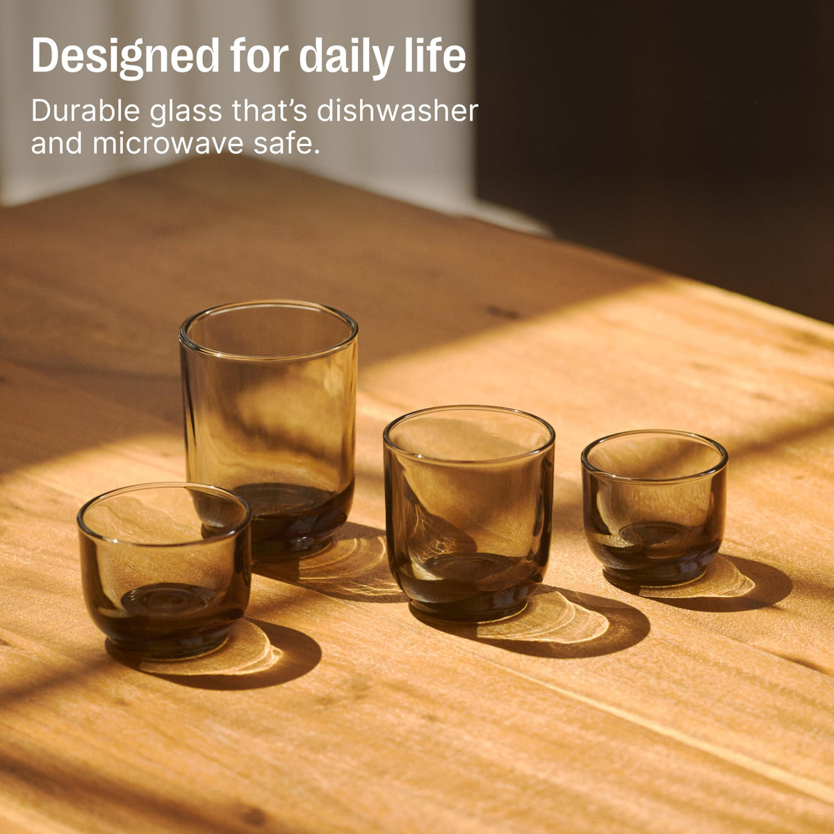 Fellow Pirch glasses, designed in California, blend style with practical performance.