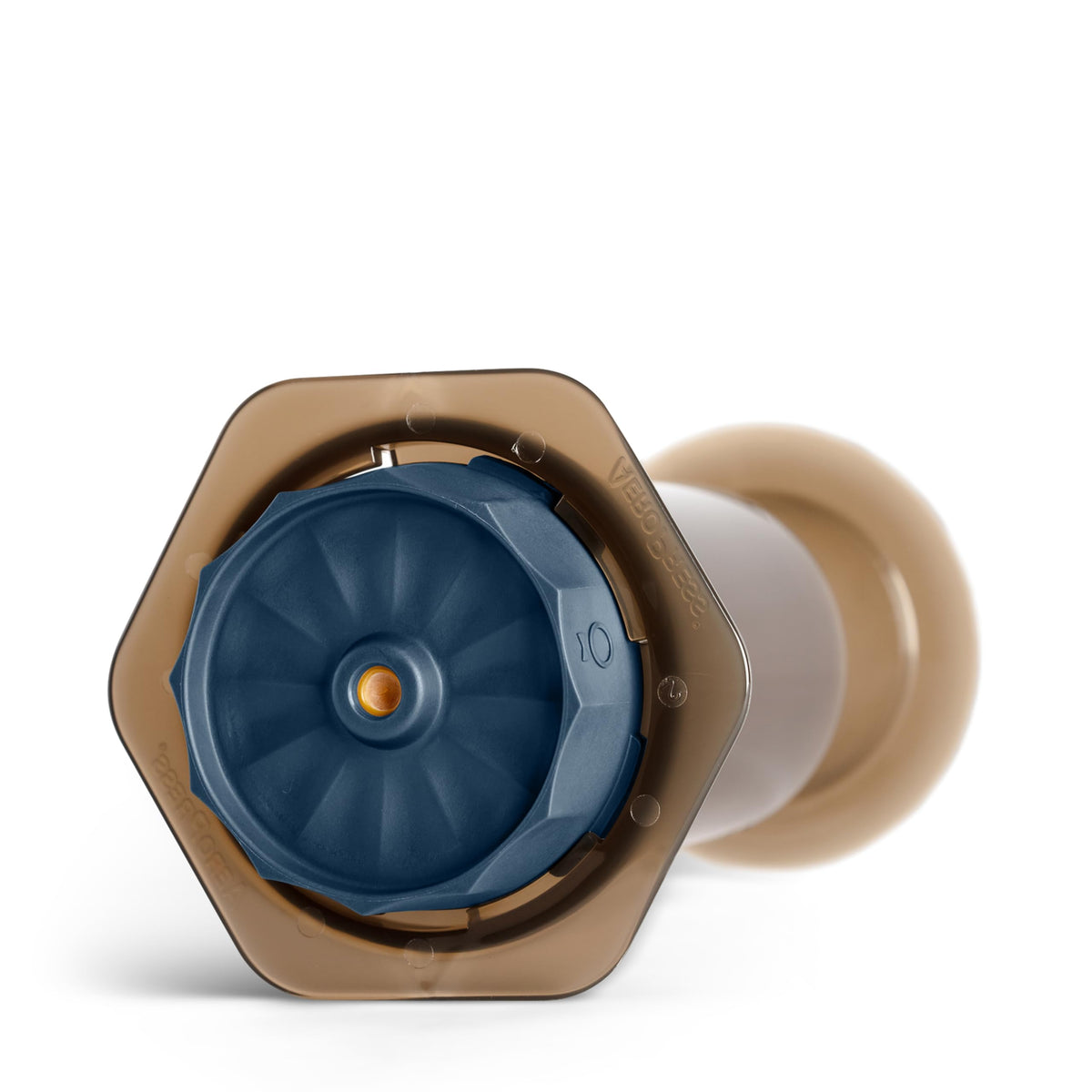 Fellow Prismo reusable metal filter highlights eco-friendly, paper-free extraction.
