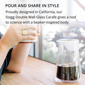 Fellow Stagg carafe tea steep demonstrates elegant heat-retaining vessel for wellness teas.