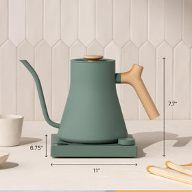 Fellow Stagg EKG Pro gooseneck pour spout enables slow, even pours