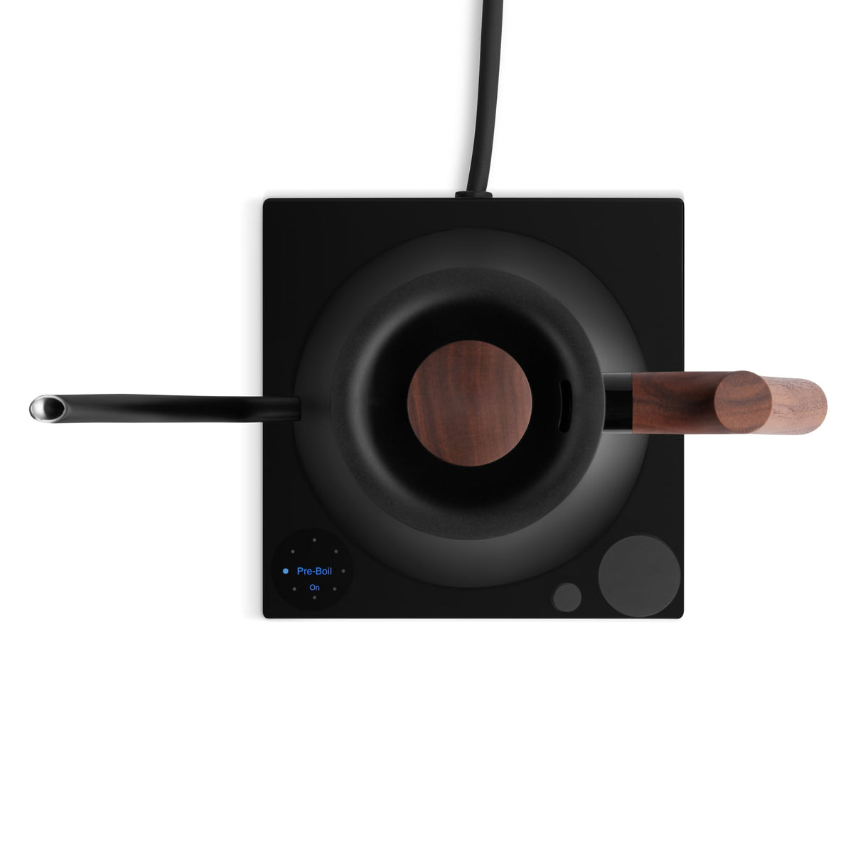High-resolution color display on the Stagg EKG Pro Studio Edition guides temperature and timing clearly.