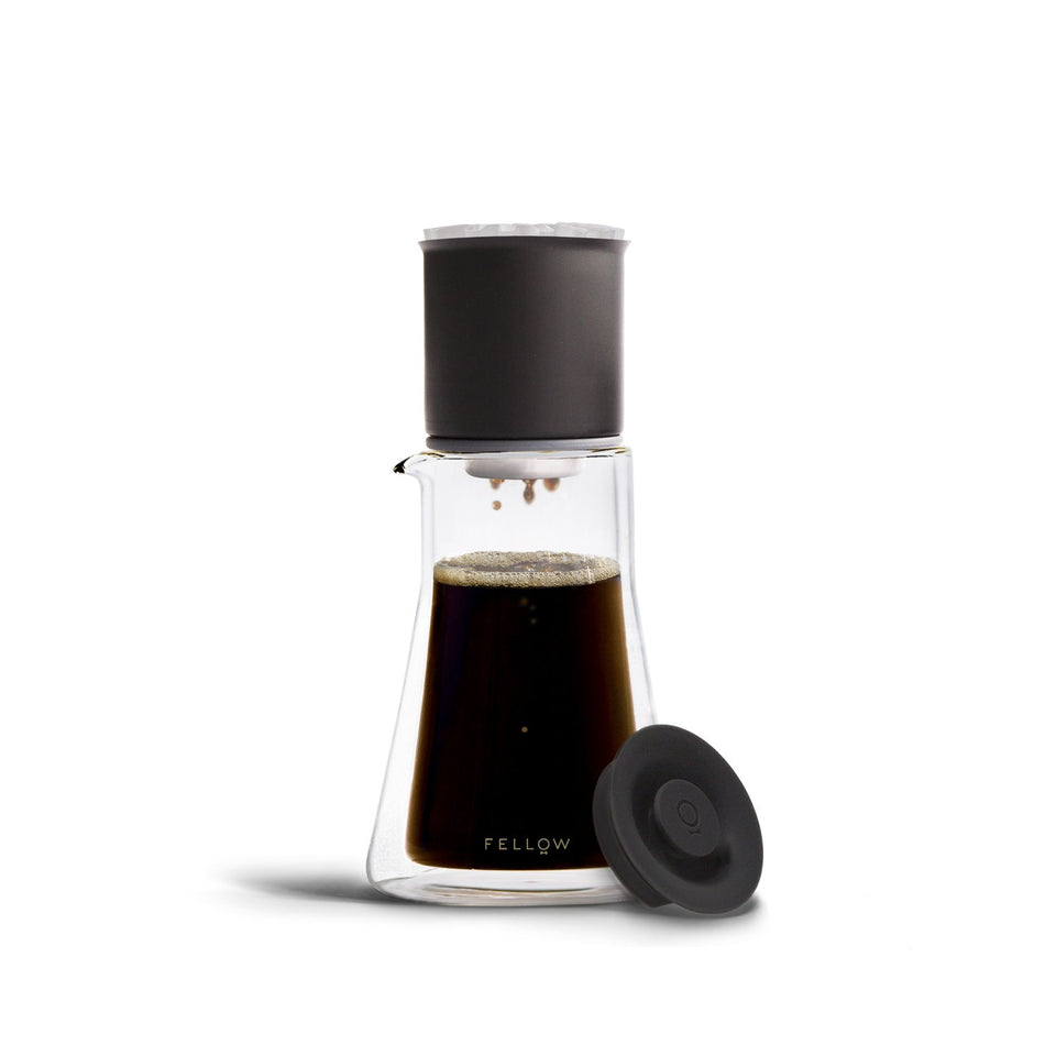 Fellow Stagg XF pour-over dripper with built-in ratio aid for easy, bright coffee.