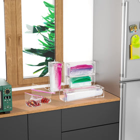 FEMELI clear acrylic construction offers durability and easy cleaning