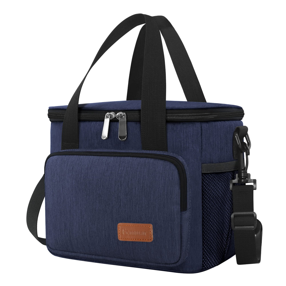 Femuar lunch bag insulated with leakproof design keeps meals fresh on the go.