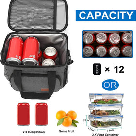 Femuar insulated leakproof seams keep contents dry during transport.