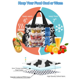 Femuar multi-compartments keep keys, utensils, and snacks organized.