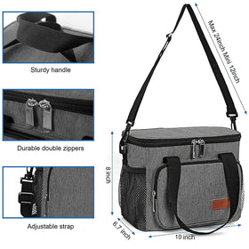 Femuar bag with detachable shoulder strap for versatile carry.