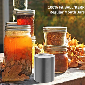FENRIR 204-pack lids suitable for canning, preserving, and pantry organization.