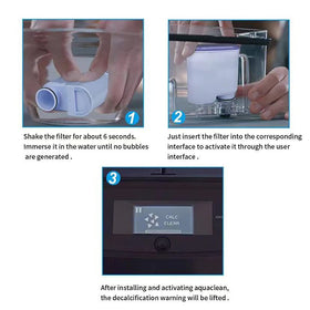 Fenxixdy water flow filtered delivering purer water for consistent brews