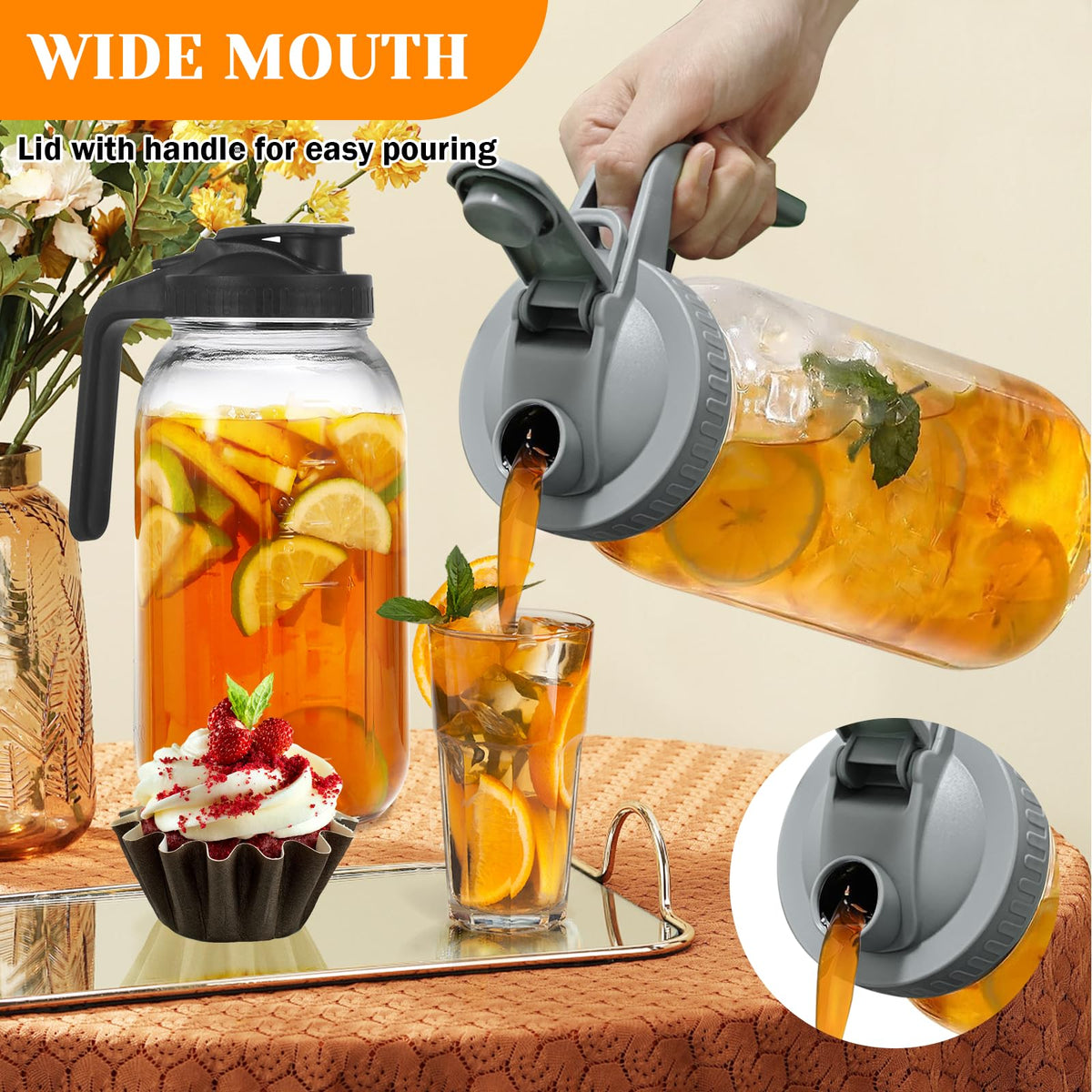 FEODSEW leak-proof seal emphasizes spill-free fridge storage