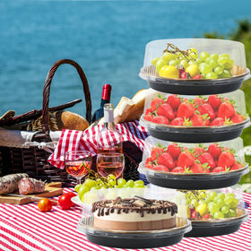FEOOWV versatile carrier fits cookies, cakes and pies
