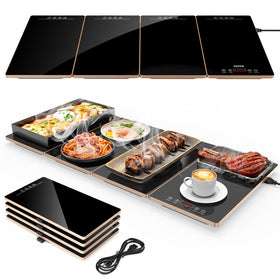 FEPPO electric warming tray assembly for flexible buffet setups.