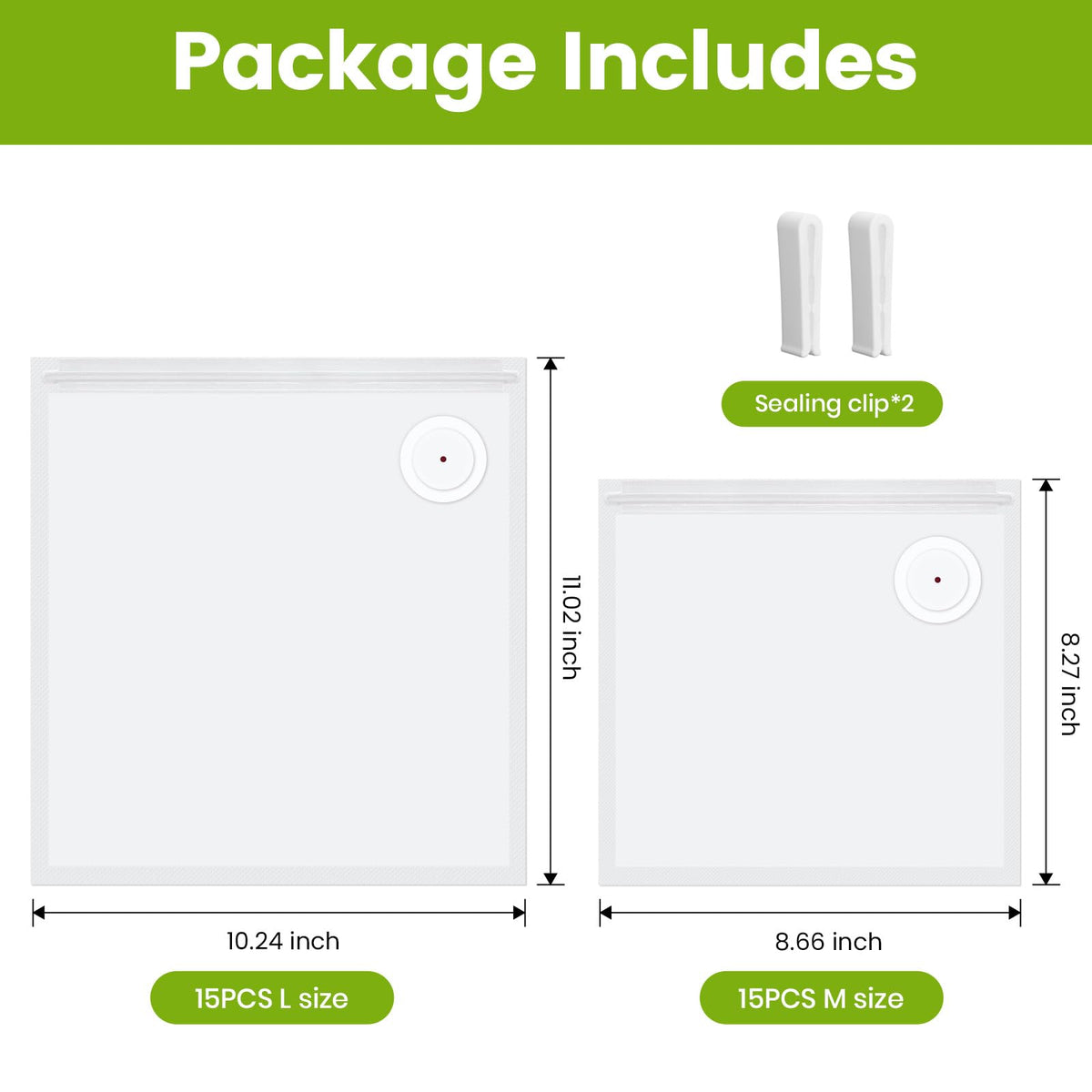 Perfect for meal prep and leftovers freshness with FEPPO bags.