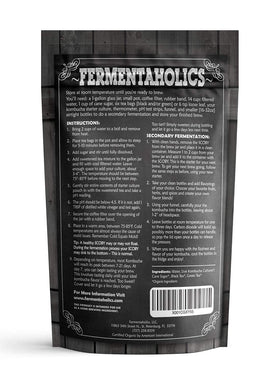 Fermentaholics adhesive thermometer to track brew temperature easily.