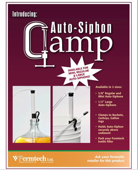 Fermtech siphon wand and 6 ft tubing arranged for stable bottling sessions.