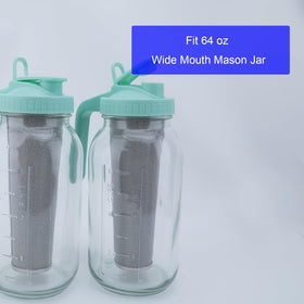 Fermus cone filter captures grounds cleanly for easy removal and quick cleanup