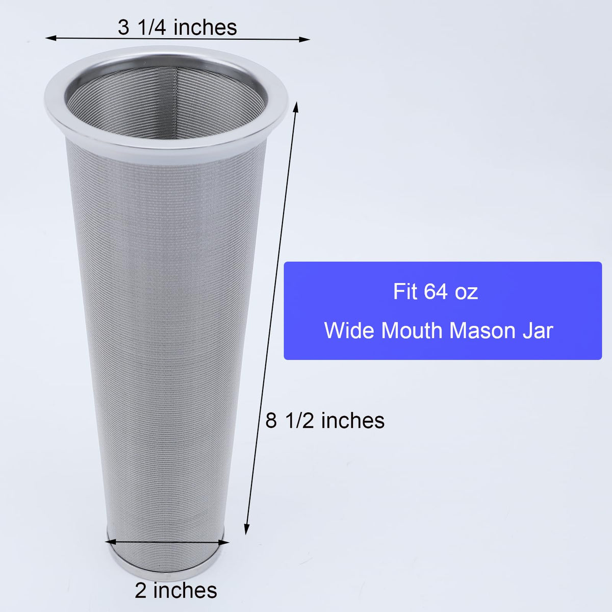 Fermus seal ring design prevents leaks during steeping and pouring