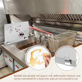 Ferraycle guard surface that cleans easily after cooking