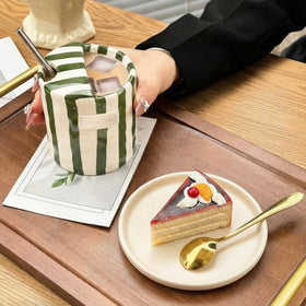 Ferrochef 2-pack mugs with straws for convenient sipping.
