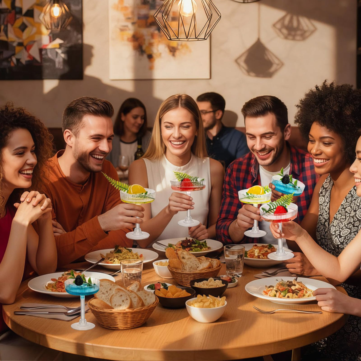 Ferrochef 50-piece package suits weddings, parties, and casual gatherings.