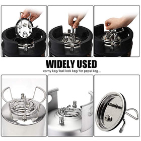 Ferroday pressure relief valve detail highlights safe, automatic venting.